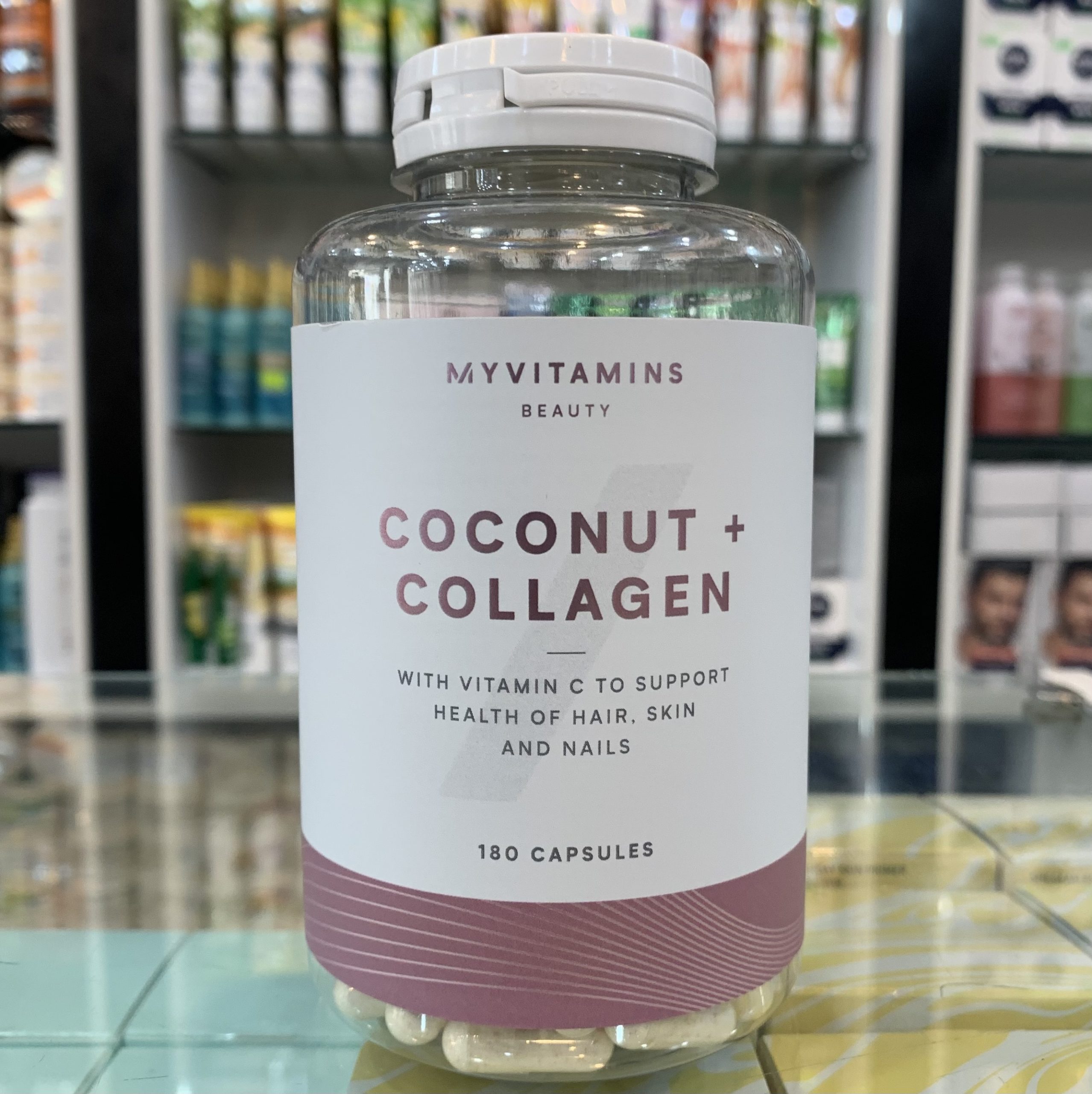 coconut collagen کپسول کوکونات کلاژن