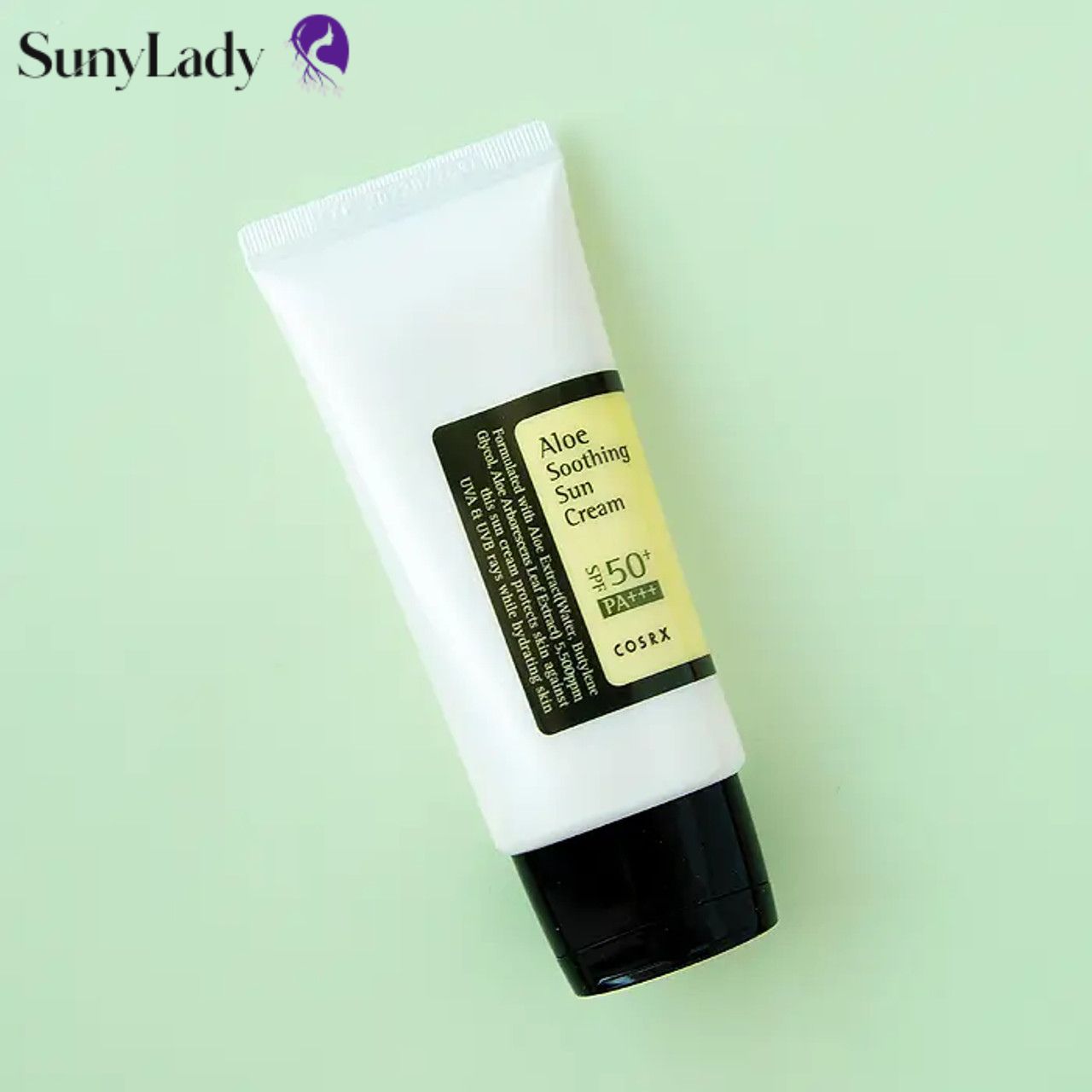 COSRX ALOE SOOTHING SUN CREAM ضدآفتاب آلوئه ورا کوزارکس