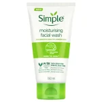 ژل شوینده صورت سیمپل 150 میل| moisturising facial wash